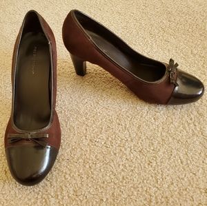 Rich brown pumps